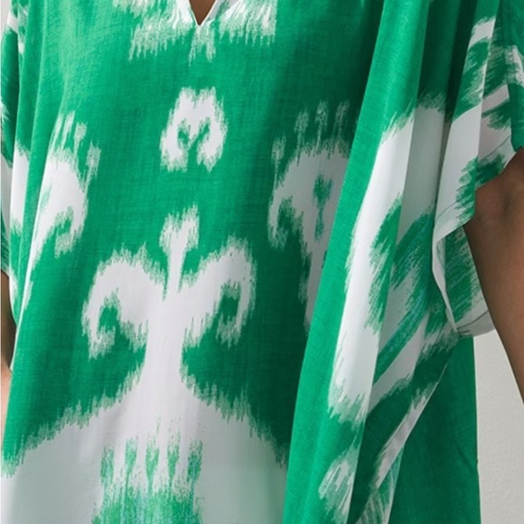 Chico’s Bead embellished  V-Neck Tunic / Puncho - Picture 5 of 7